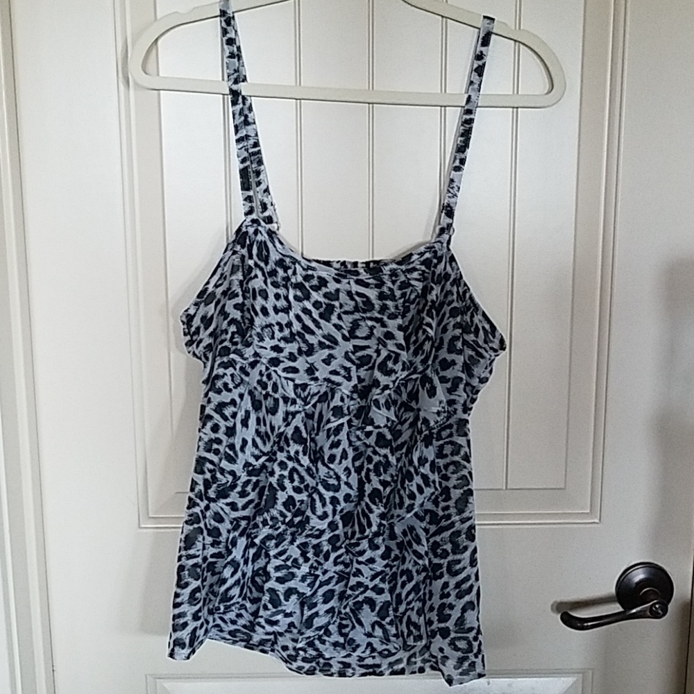 leopard print tank